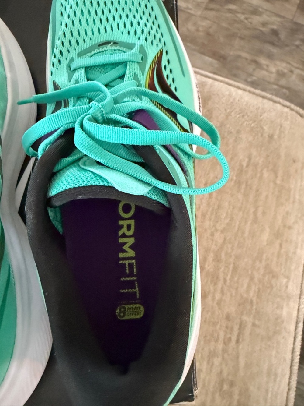 Saucony Women's Ride 15 Running Shoes Sz 8.5 - Picture 7 of 9